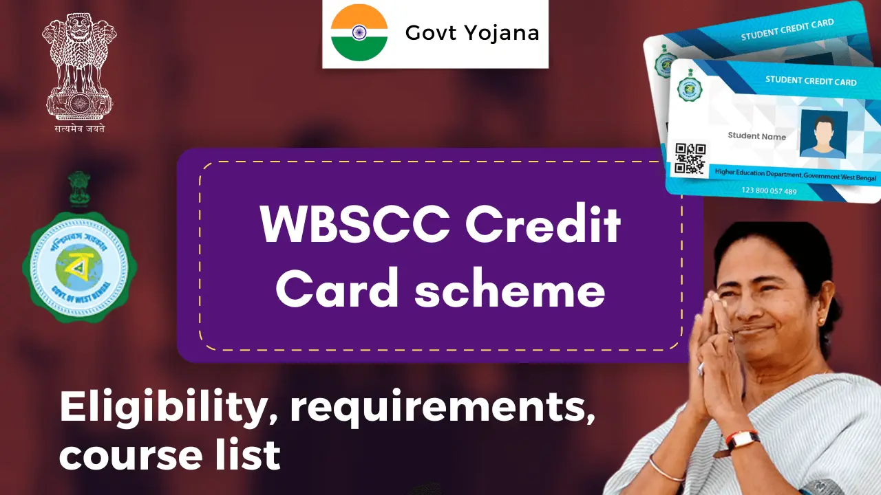 West Bengal student credit card